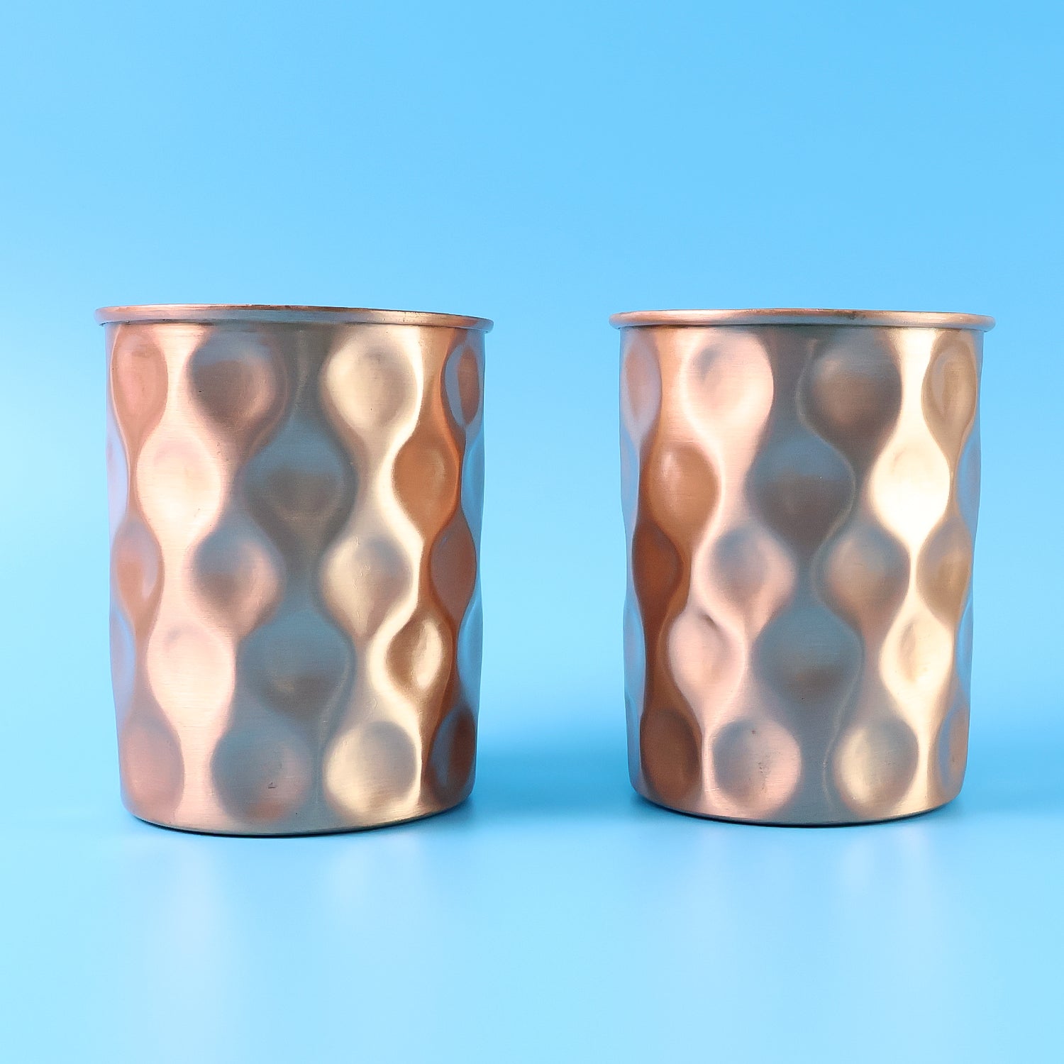 Diamond Cut Copper Gift Box Set