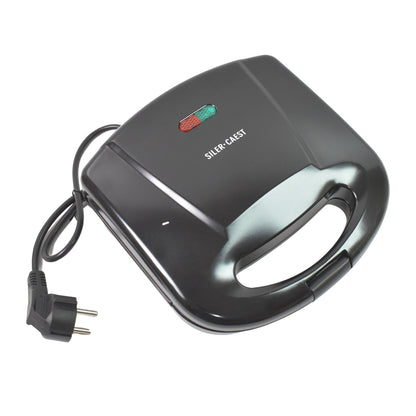Sandwich Maker – Non-Stick Plates & Indicator Lights for Easy Home Cooking