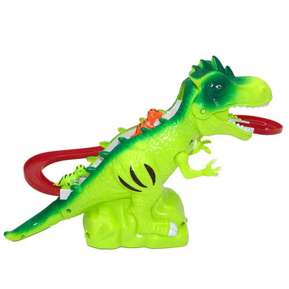 Children Electric Tracks Climb Stair Dinosaur Toys