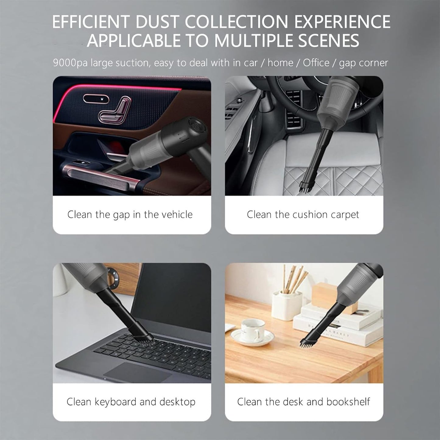 Wireless 3 in 1 Car Vacuum