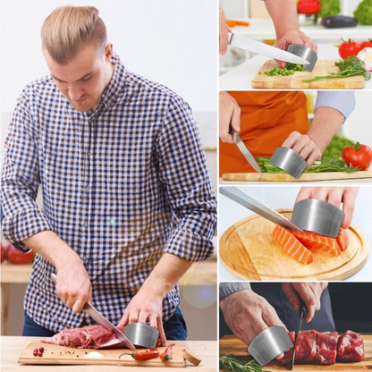 Stainless Steel Finger Guard Cutting Protector
