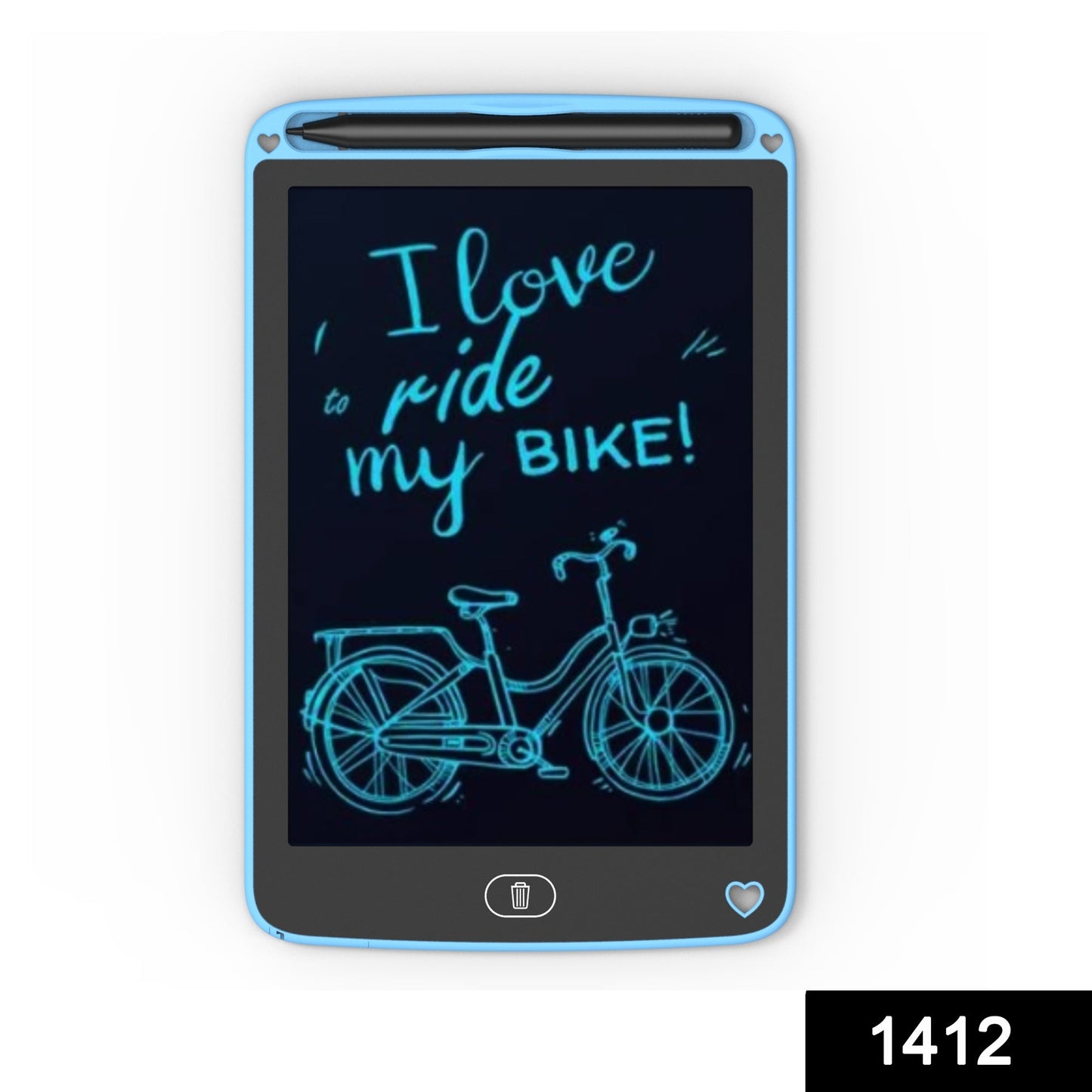 Portable LCD Writing Board Slate  Digital Notepad with Pen  for Kids 12 inch
