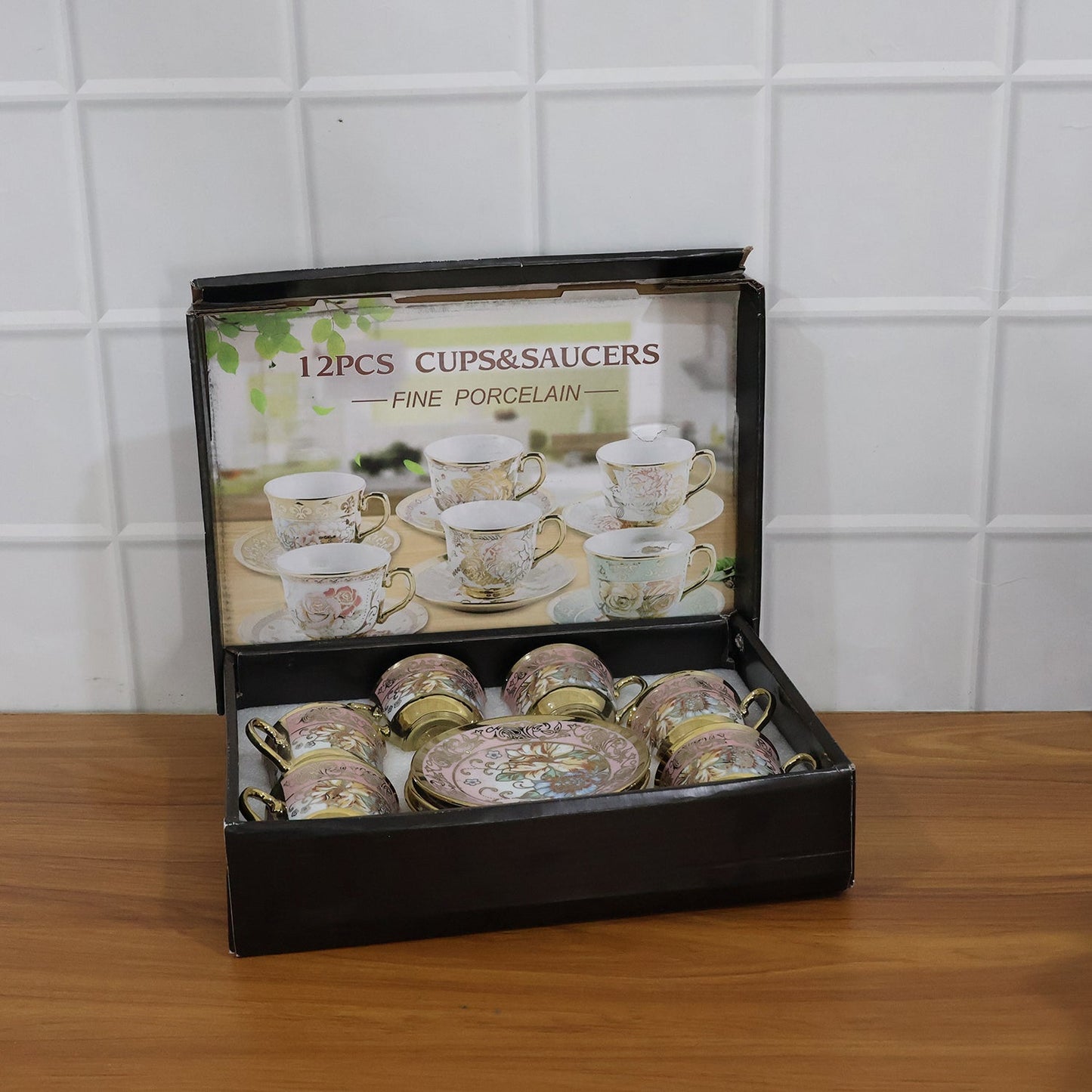 Tea Cup Saucer Set